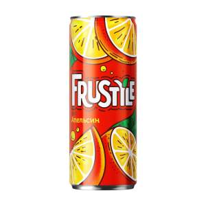 Напиток сильногазированный Frustyle апельсин 0,33л