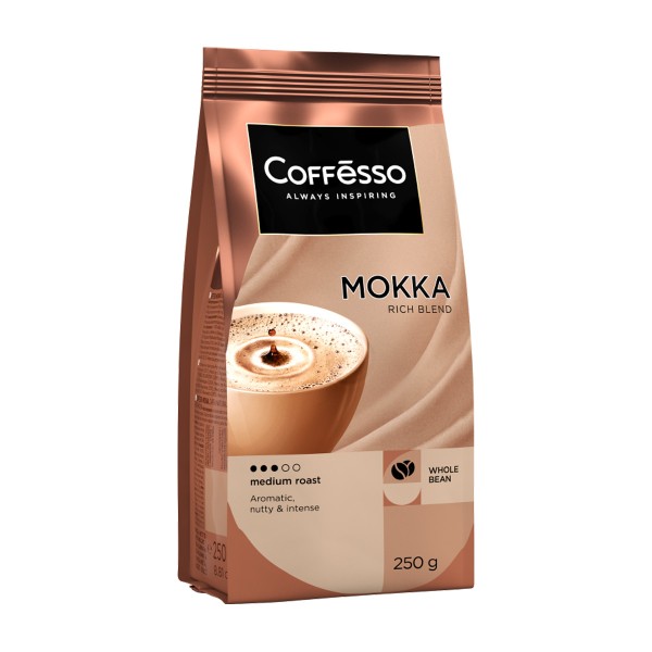 Кофе в зернах Coffesso Mokka 250г
