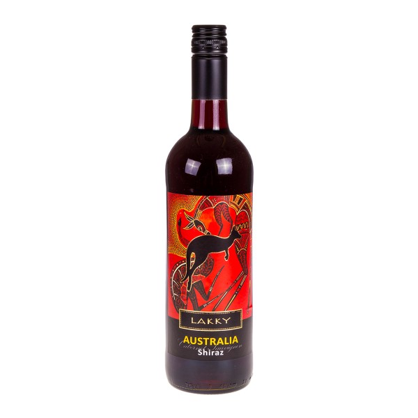 Вино Lakky Shiraz-Cabernet Sauvignon красное полусухое 12-14% 0,75л