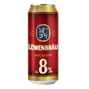 Пиво светлое Lowenbrau Бокбир крепкое 8% 0,45л