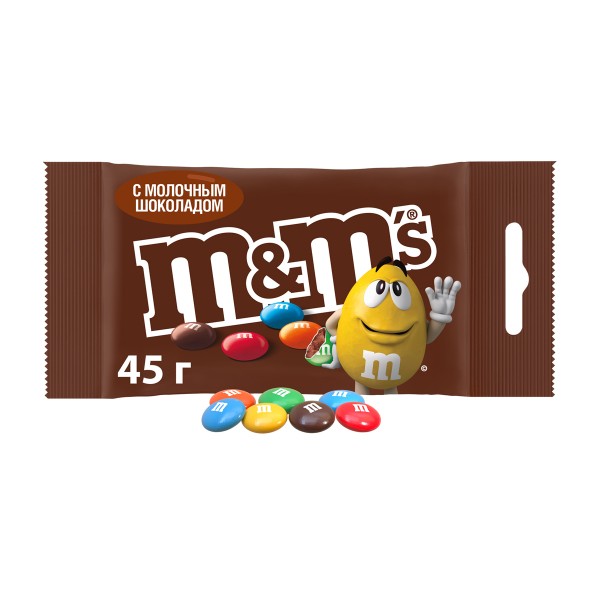Драже M&M's 45г с шоколадом