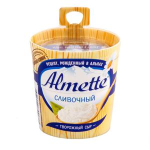 Сыр творожный Almette 60% Hochland 150г сливочный БЗМЖ