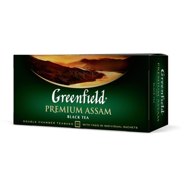 Чай черный Greenfield Premium Assam 25пак