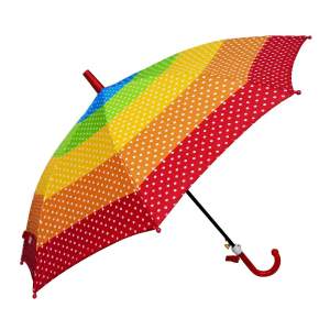 Зонт детский Горошек 45см со свистком