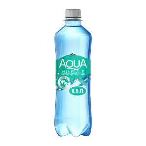 Вода питьевая негазированная с магнием Aqua minerale 0,5л