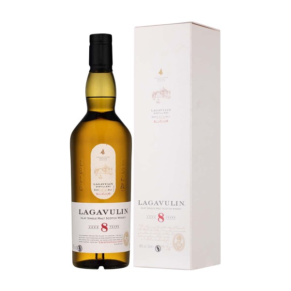 Виски Lagavulin 8 YO 48% 0,7л (подарочная упаковка)