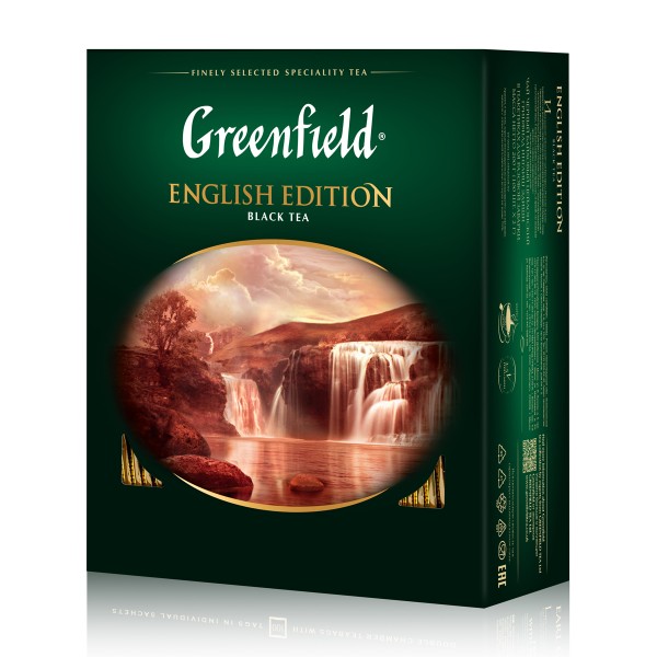 Чай черный Greenfield English Edition 100пак