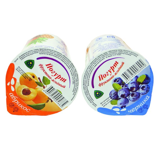 Йогурт фруктово-ягодный 6% Вологда 200г БЗМЖ