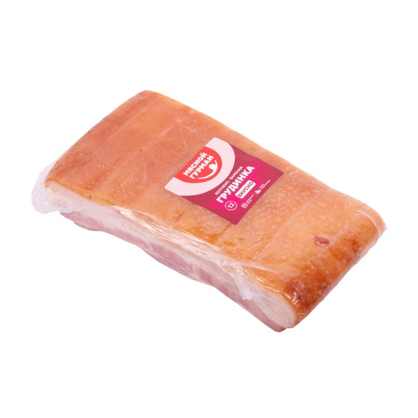 Грудинка копчено-вареная Мясной Гурман