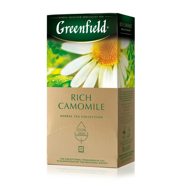 Напиток чайный Greenfield Rich Camomile 25пак