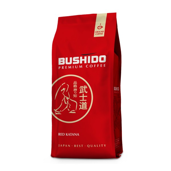 Кофе молотый Bushido Red Katana 227гр