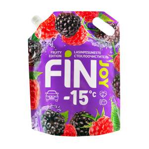 Жидкость стеклоомывающая -15 Fin Joy фруктово-ягодный аромат 3л