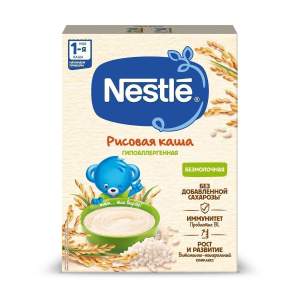 Каша рисовая безмолочная Nestle 200г