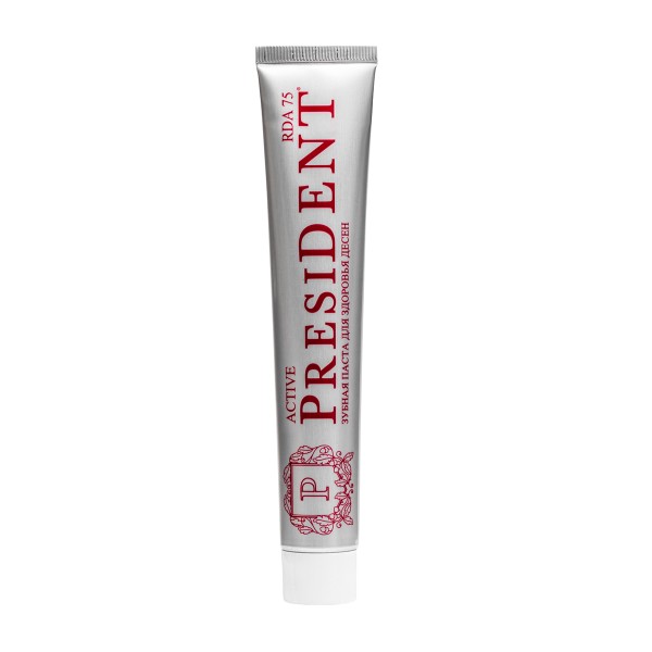 Паста зубная PresiDent Active 75 RDA 75г