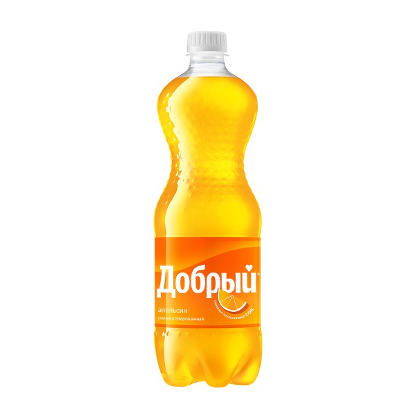 Газированный напиток Добрый Мултон 1л апельсин с витамином с