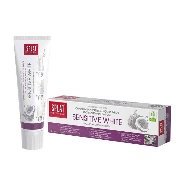 Зубная паста Splat Professional Sensitive white 100мл