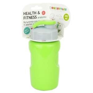 Бутылка для воды со шнурком Health and fitness BooL BooL 350мл