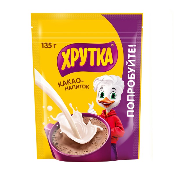 Какао-напиток Хрутка быстрорастворимый Nestle 135г