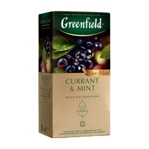 Чай черный Greenfield Currant&Mint 25пак