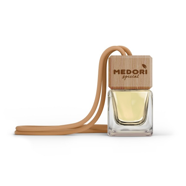 Ароматизатор подвесной Medori парфюм бутылочка 6мл courchevel