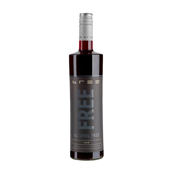 Вино красное полусладкое безалкогольное Bree Free 0,75л