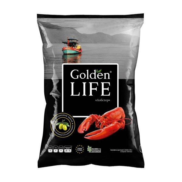 Чипсы Golden Life Лобстер 90г