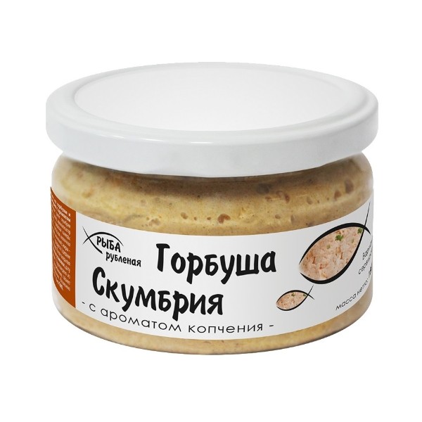Горбуша-скумбрия рубленая Европром 180г