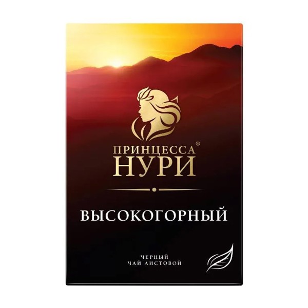 Чай черный Принцесса Нури высокогорный листовой 100г