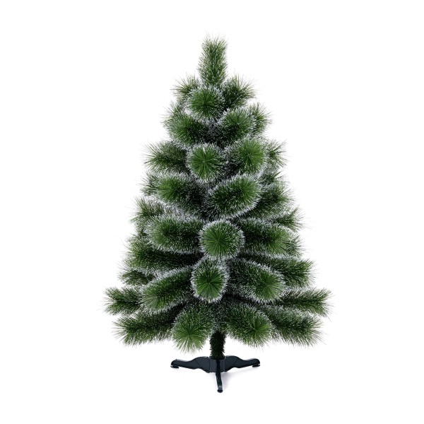 Сосна искусственная Тайга с белыми кончиками 0,9м Бифорес