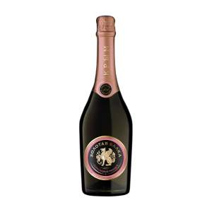 Вино игристое розовое полусладкое Золотая балка Мускатное 12,5% 0,75л  Крым