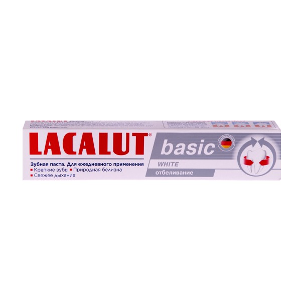 Паста зубная Lacalut basic white 75мл