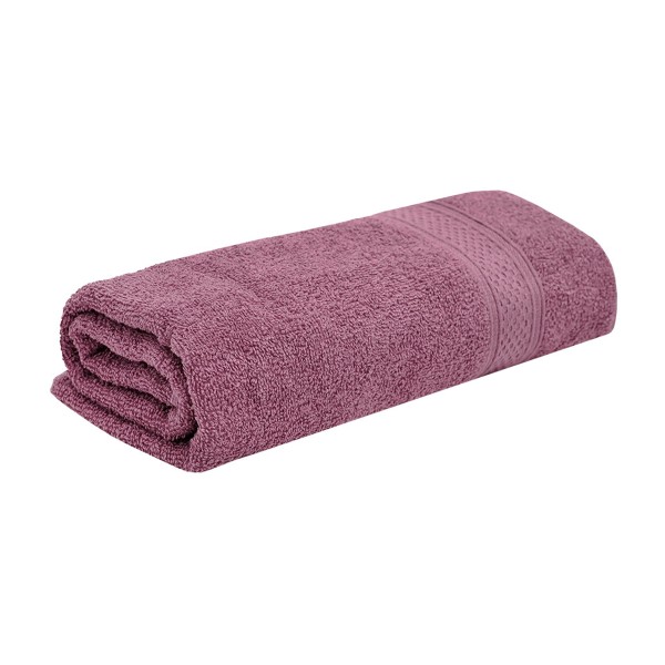 Полотенце махровое Арзон 70х130см Bravo брусничный