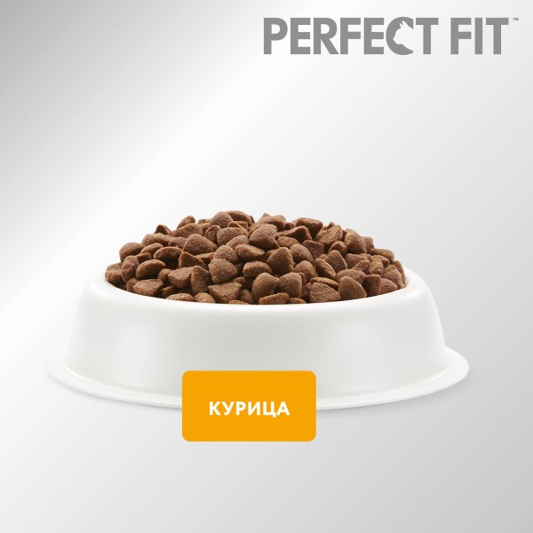 Корм для котят Perfect Fit 650г с курицей