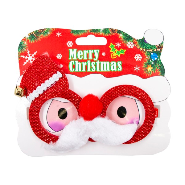Очки карнавальные Новогодний колпачок
