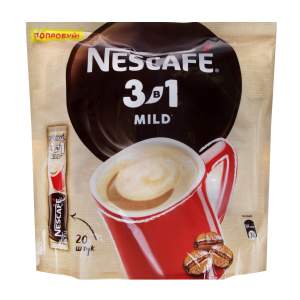 Напиток кофейный Nescafe 3в1 (20х14,5г) 290г mild