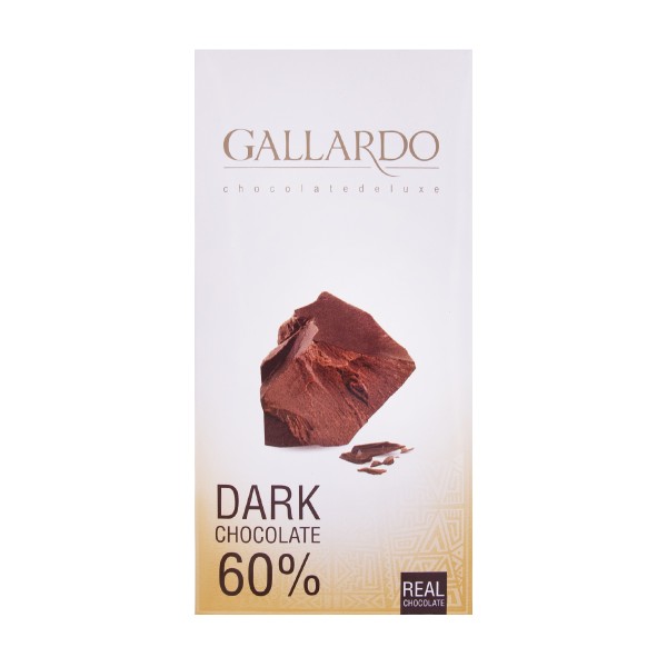 Шоколад горький Gallardo 60% Farmand 80г