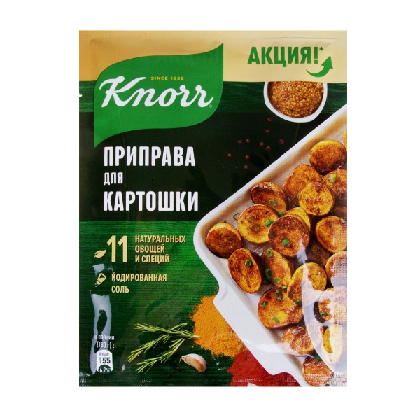 Приправа Кнорр для картошки 25г Unilever