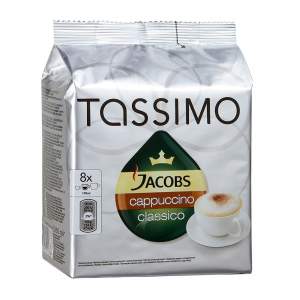 Кофе капсульный Tassimo Jacobs Monarch капучино с сахаром 260гр