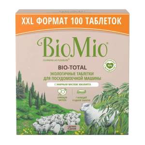 Средство для посудомоечной  машины Biomio Bio-Total эвкалипт 100таблеток