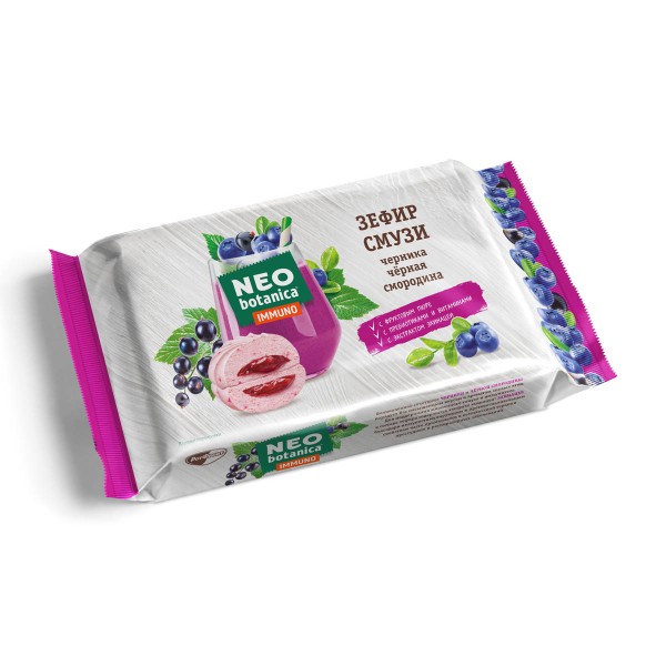 Зефир Neo-botanica Смузи Черника-Черная смородина 280г