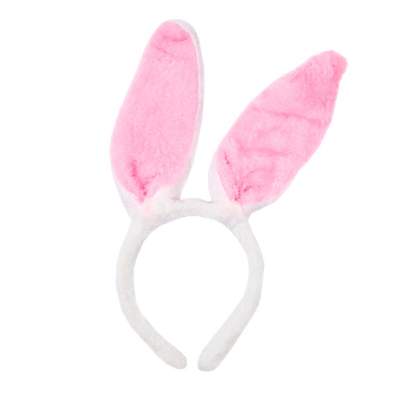 Ободок Заячьи ушки карнавальный