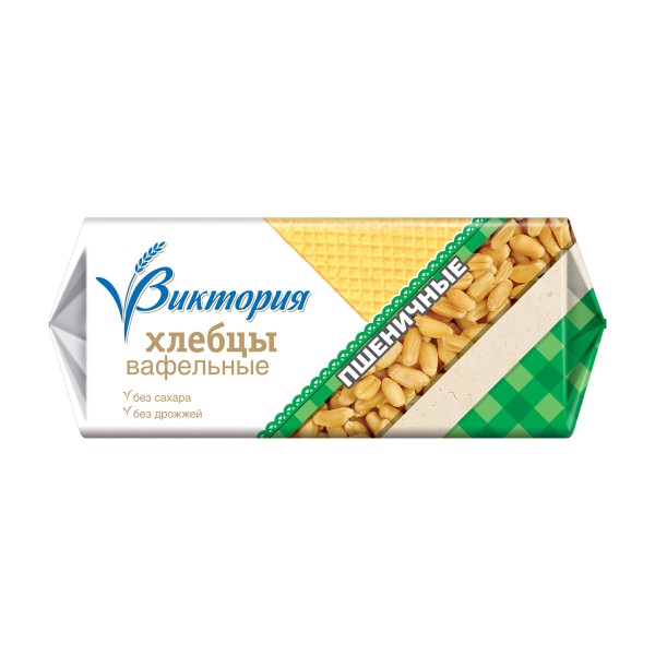 Хлебцы вафельные Виктория 60г пшеничные
