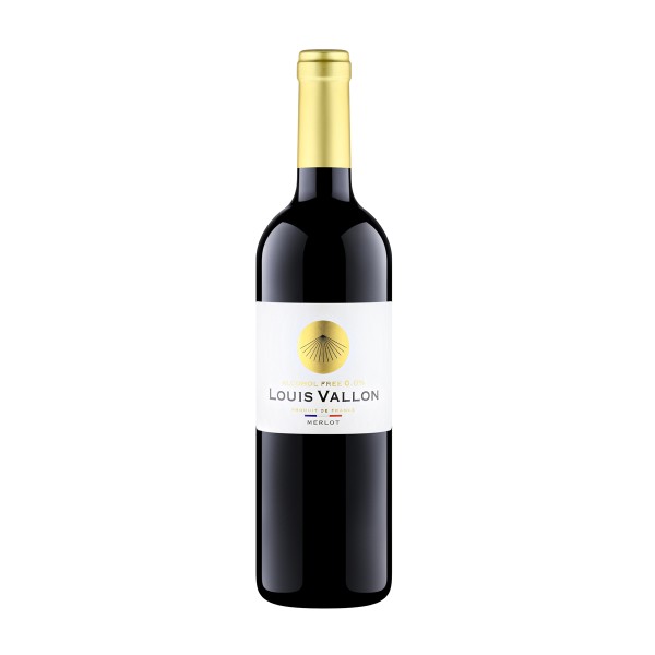 Вино безалкогольное Louis Vallon Merlot 0,75л