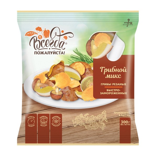 Грибной микс Всегда пожалуйста 300г