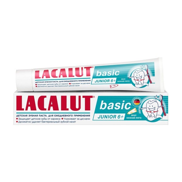 Паста зубная Lacalut Basic Junior 6+ 60г