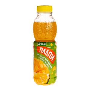 Напиток сокосодержащий Палпи Добрый 0,45л ананас манго