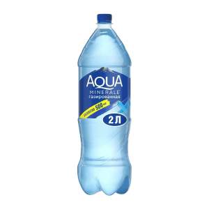 Вода питьевая газированная Aqua minerale 2л