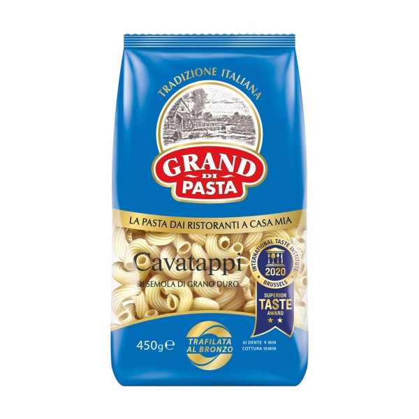 Макароны Cavatappi Grand di Pasta 450г