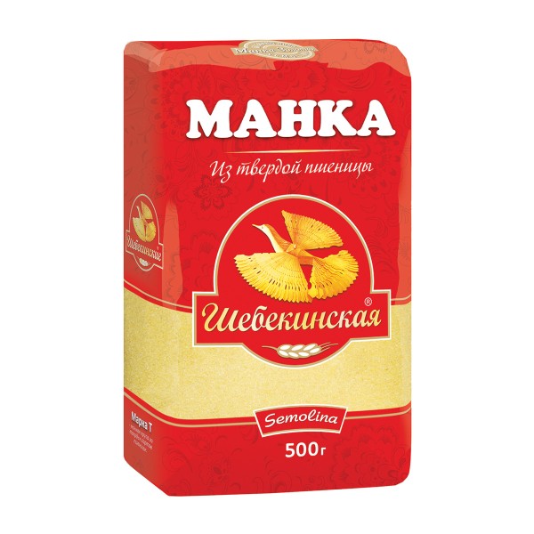 Крупа манная Шебекинская 500г