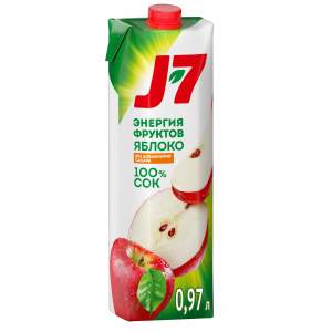 Сок J-7 0,97л яблоко